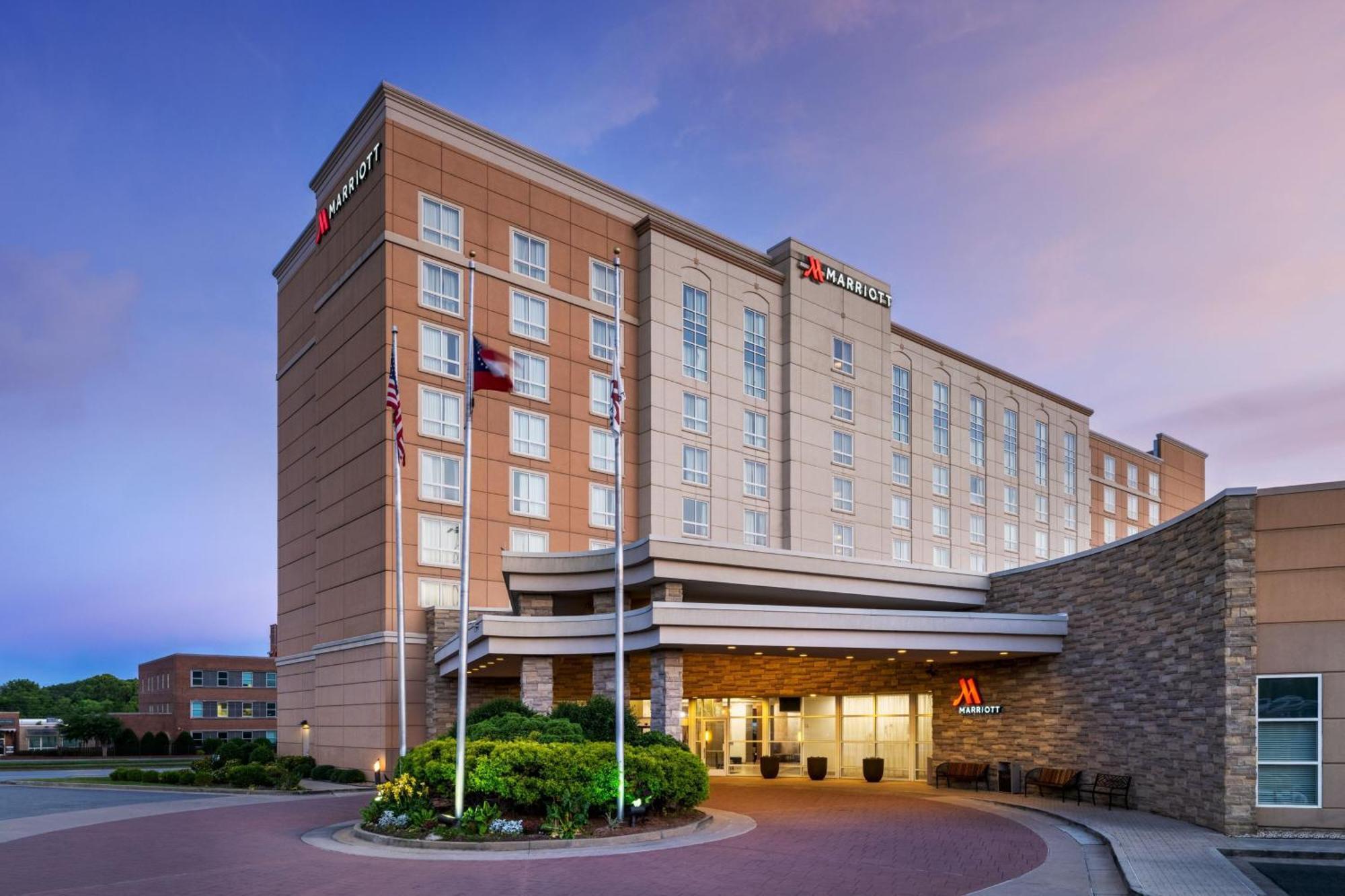 Готель Macon Marriott City Center Екстер'єр фото