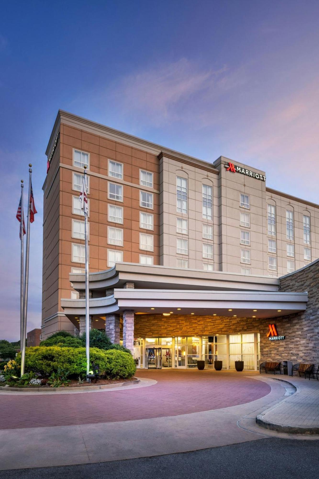 Готель Macon Marriott City Center Екстер'єр фото